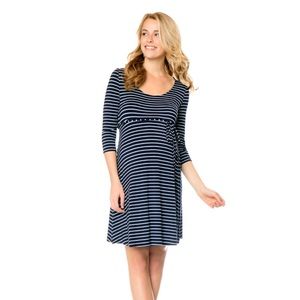 Motherhood Maternity Fit and Flare Dress